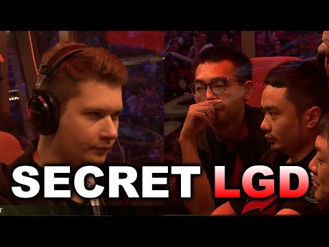 SECRET LGD - WHAT A GAME - EPIC TI6 DOTA 2