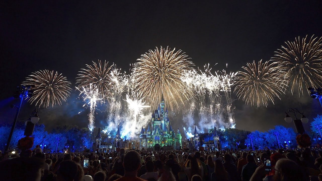 Disney's Not So Spooky Spectacular firework show 2019