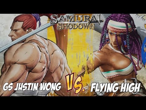 GS Justin Wong(Genjuro + Charlotte) Vs Flying High(Darli Dagger) Samurai Shodown Ranked Matches[PS4]
