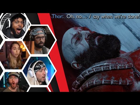 Lets Player's Reaction To Thor Reviving Kratos - God Of War: Ragnarök