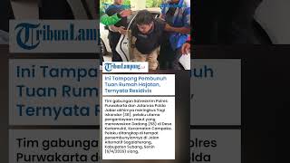 Download lagu Ini Tampang Pembunuh Tuan Rumah Hajatan, Ternyata Residivis mp3