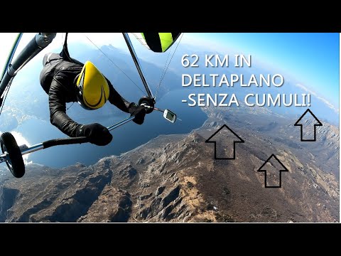 62 Km in deltaplano sulle Alpi - Volo Epico in Valsassina senza cumuli