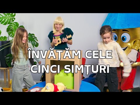 Învățăm cele 5 simțuri 👁️👂- Clopoțelul Magic x Ana #8