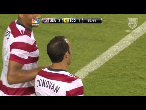 MNT vs. Scotland: Landon Donovan 2nd Goal - May 26, 2012