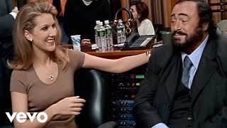 Céline Dion - I Hate You Then I Love You (Duet with Luciano Pavarotti) (Studio Session)