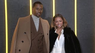 Karrueche Tran, Charlie Puth, Victor Cruz and more at BOSS Fashion Show - Photocall