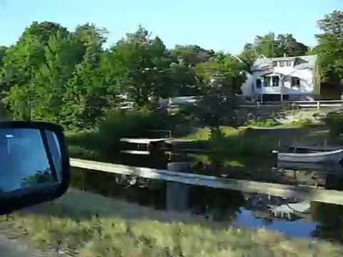 Beautiful street in Ronneby/Sweden
