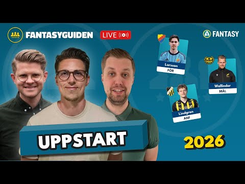 LIVE : Uppstart säsong 2026 | Spelschemat | Nyförvärv | Allsvenskan Fantasy