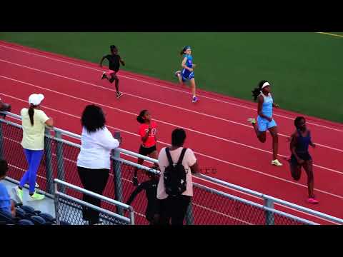 Girls 100m Prelim Heat 2 Broward Elite Summer Open #3 July 1, 2022