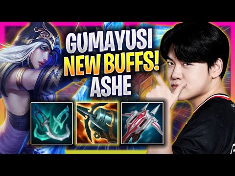 GUMAYUSI TRIES ASHE WITH NEW BUFFS! - T1 Gumayusi Plays Ashe ADC vs Corki! | Season 2025