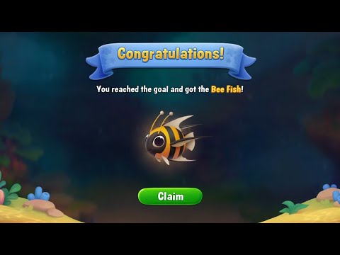 @Fishdom Win Strikes Super Hard Level 11379 - 11382. Got New Bee Fish 🐝🐠