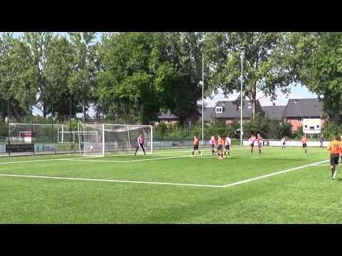 23 aug 2014 PVCV B1 - VV De Meern B1 bkr 0-9 Doelpunt Jesse (0-3)