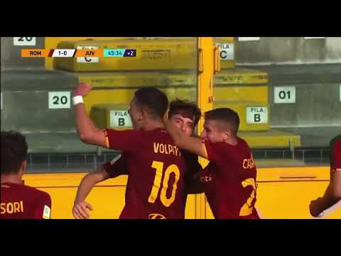 goal Filippo Tripi semifinale scudetto Roma Juventus primavera stagione 2021/2022