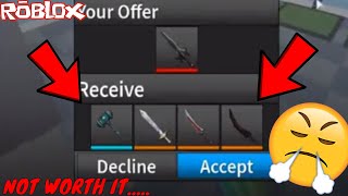 Roblox Assassin Pro Trades Free Video Search Site Findclip - attempting to trade for legend hammer not worth it roblox assassin bad