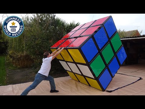 Making The Largest Rubik’s Cube - Guinness World Records