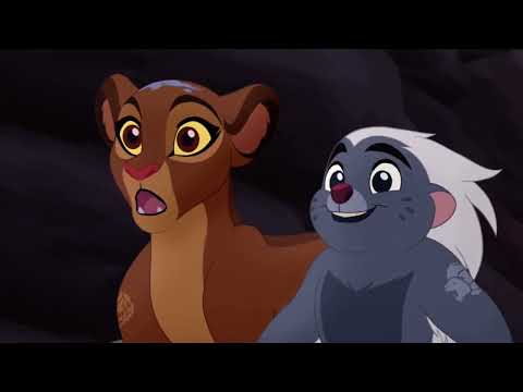 The Lion Guard Triumph Of The Roar - Rani and Bunga Search For Kion & Second Attack Scene [HD]