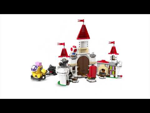Конструктор LEGO Super Mario Битва з Роєм біля замку Піч 738 деталей (71435)