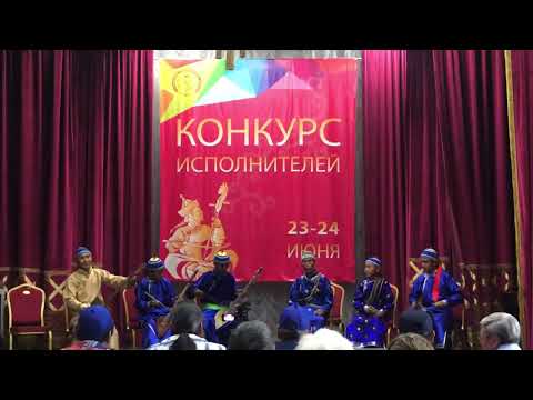 Tuvan Throat Singing - Young ensemble performance at Xoomei Symposium 2018 Хоомей