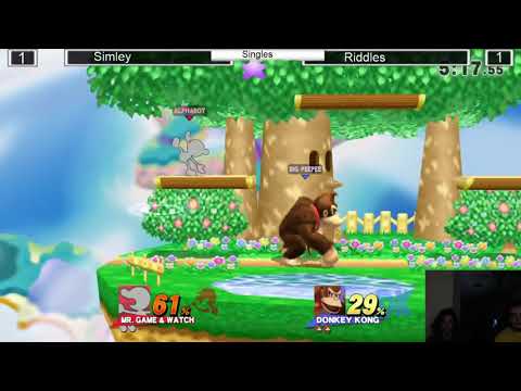 The Comeback 21 - Smiley (Mr. Game and Watch) vs. Riddles (Donkey Kong)