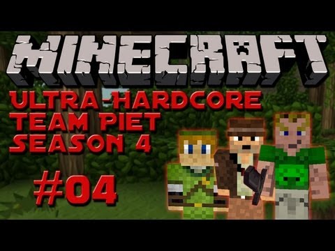 Let's Play Minecraft Ultra Hardcore S4E04 [Team Piet/Full-HD] - Frech