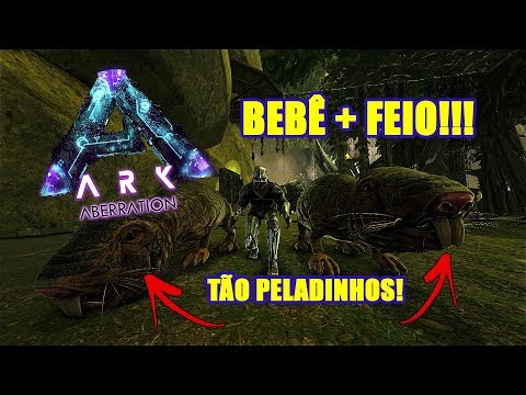 FILHOTES DE TOUPEIRA SÃO FEIAS??? GÊMEOS!!! - ARK ABERRATION SERVER #06