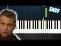 Apologize - One Republic - EASY Piano Tutorial by PlutaX - Synthesia