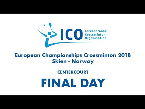 European Crossminton Championship 2018 Skien - Norway - FINAL DAY