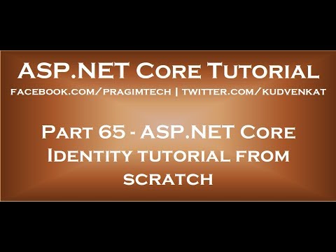 ASP NET Core Tutorial
