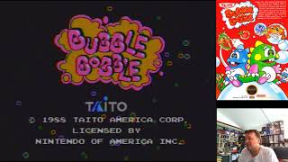Retro NES Games (Bubble Bobble & Metal Gear Snakes Revenge) Pickup & Play December 2017