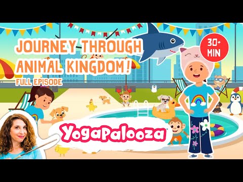 Full Episode: Journey Through Animal Kingdom! Yoga Exercise for Kids and Animal Friends!