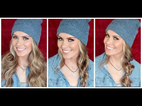 HOW TO: 3 Beanie Approved Hairstyles | Kylee's Beauty