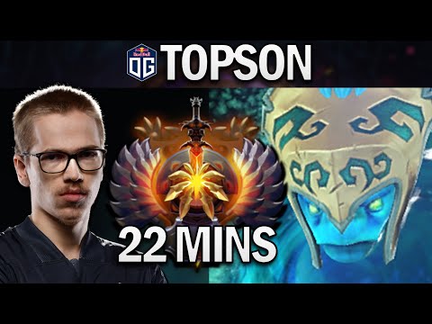 OG.TOPSON MORPHLING WITH 22 MINS - DOTA 2 7.27 GAMEPLAY