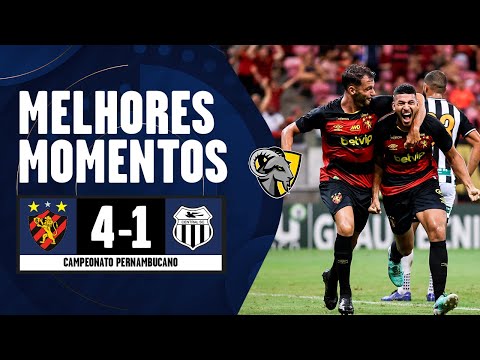 Gols e lances de Sport x Central