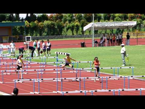 80m Hurdles 0.762m Girls U15 - 2012 SAA T&F Series 1