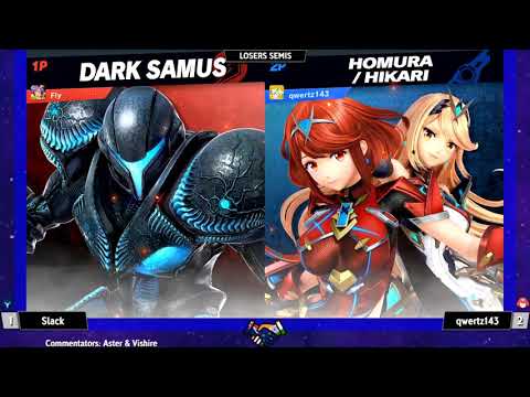 Slack (Isabelle/Dark Samus) vs qwertz143 (Pyra) - SSB India March