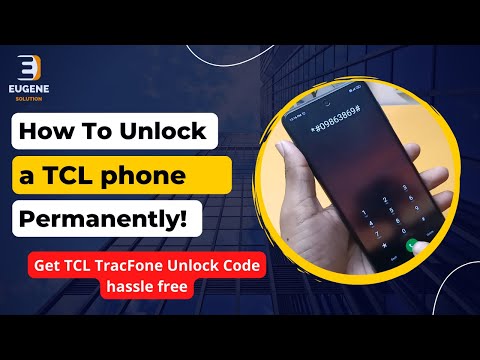 TCL Mobile Phone | How to Unlock a TCL Phone | TCL TracFone Unlock Code free | Unlock TCL