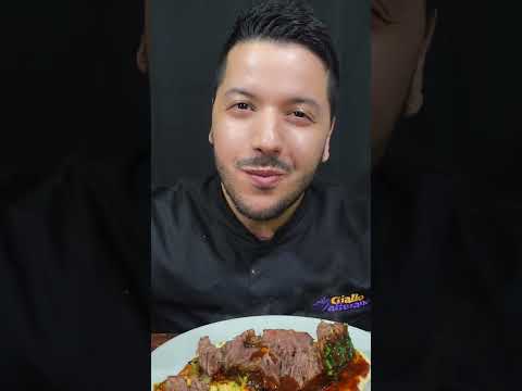 BRAISED BEEF WITH MASHED POTATOES 🥩🥔 So tender, so yummy! #asmr