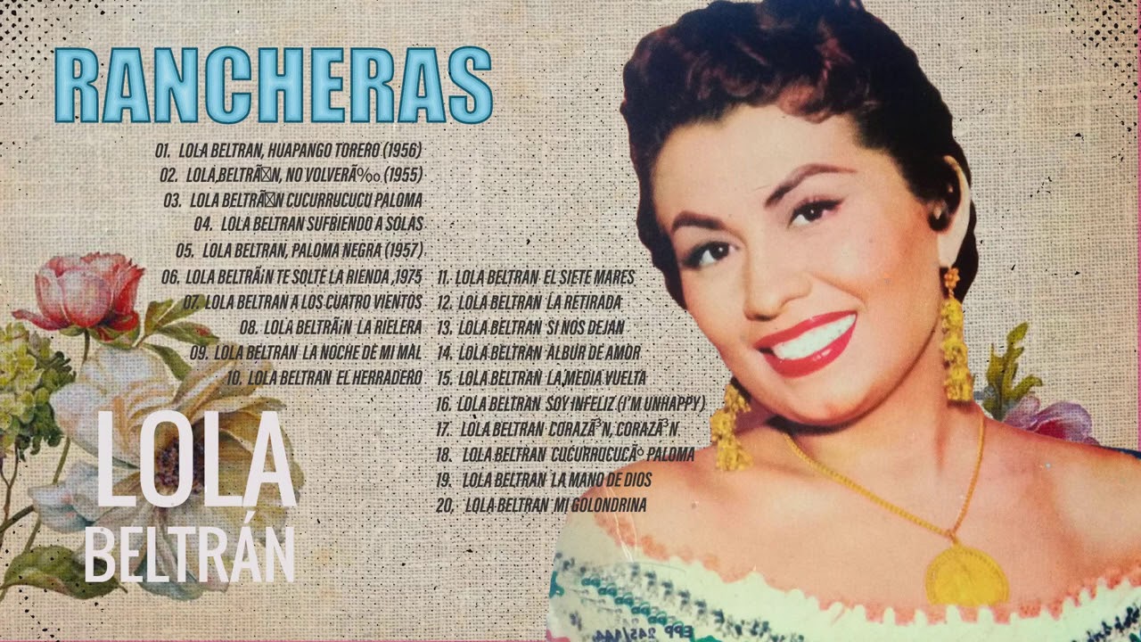 Lola Beltran sus Grandes Exitos | Lola Beltrán Rancheras Colección Mexico Álbum Completo