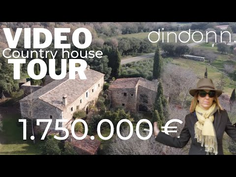 1.7M € Country House in Costa Brava with Horse Stables and Olive trees Great Mediterranean Style