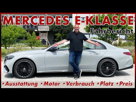 Mercedes E-Class 2023 - The best sedan? Test drive, fuel consumption, engine, space, review, new