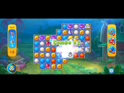 Fishdom Easy Level 11037 (with ingame lightning booster) @choraelmin