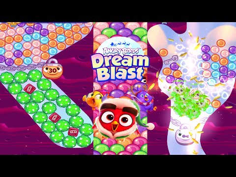 ANGRY BIRDS Dream Blast / Walkthrough and Gameplay / Part 25 / Levels 74 - 76