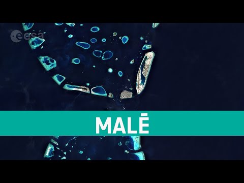 從外太空觀看地球上的馬爾地夫首都:馬利(Earth from Space: Malé, the Maldives)