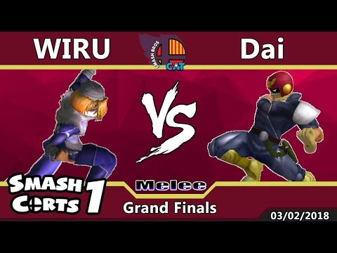 SmashCorts #1 - SSBM - Wiru (Sheik/Marth) vs Dai (C. Falcon) - Grand Finals