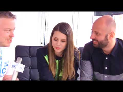 Eye Cue - Lost And Found (Macedonia 2018) - interview at Eurovision 2018