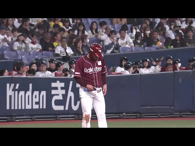 【3回表】幸先よく先制!! イーグルス・小郷裕哉 チャンスをものにするタイムリー3ベース!! 2025年3月29日 オリックス・バファローズ 対 東北楽天ゴールデンイーグルス