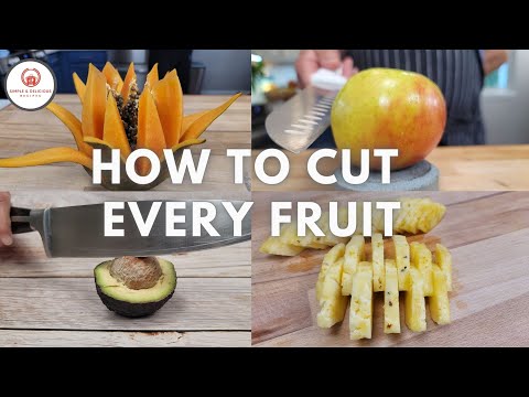 How To Cut Every Fruit - YouTube