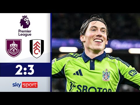 Wilson führt Fulham im Alleingang zum Sieg! | FC Burnley - FC Fulham | Highlights - Premier League
