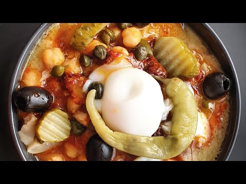 Lablebi Hargma لبلابي هرقمة (Chick peas tunisian way / pois chiche à la tunisienne)