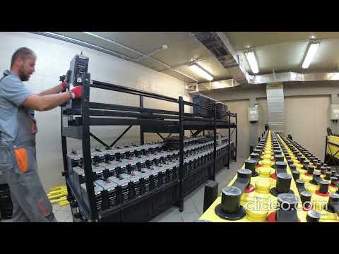 Dismantling/removal of big lead acid battery OPzS